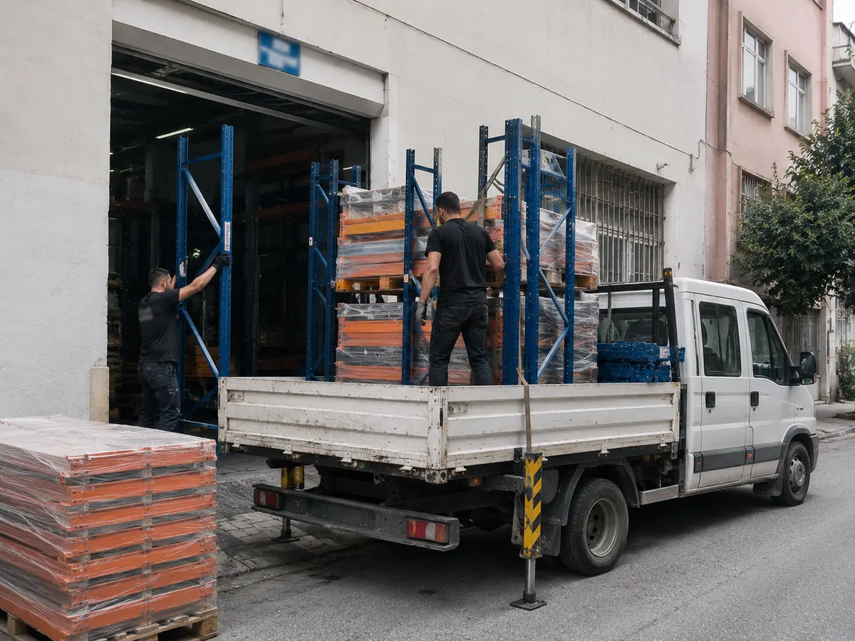 Depo & Raf Sistemleri Taşıma operasyon görseli