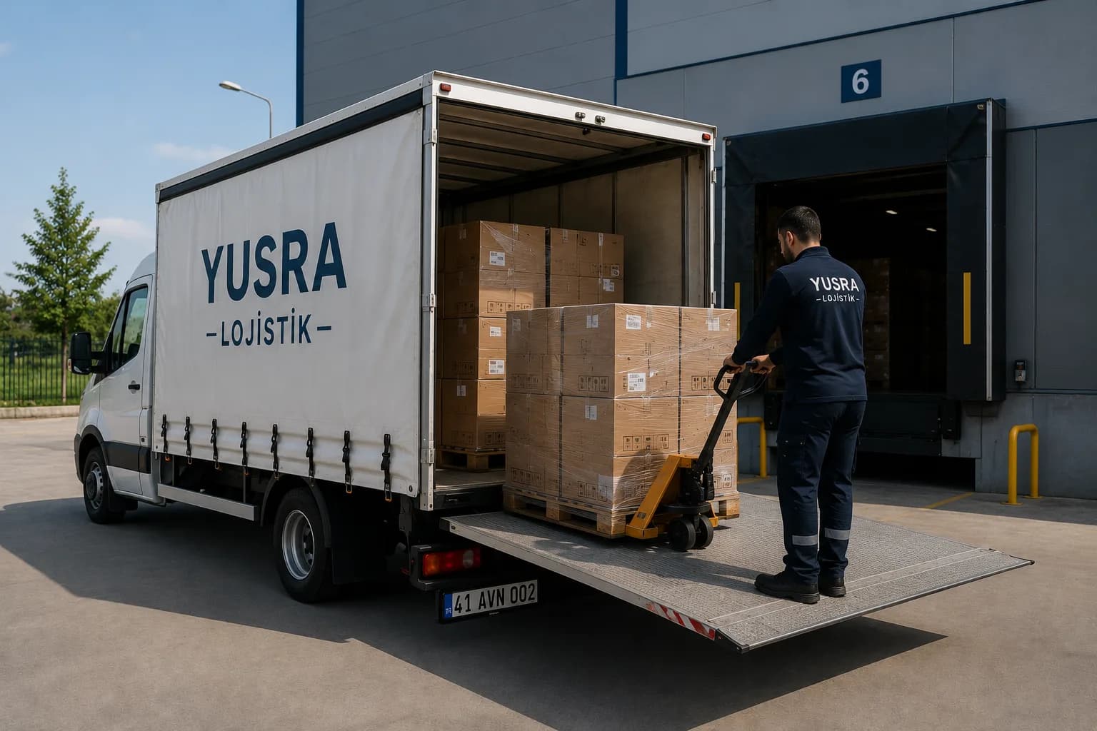 Yük Taşıma operasyon görseli